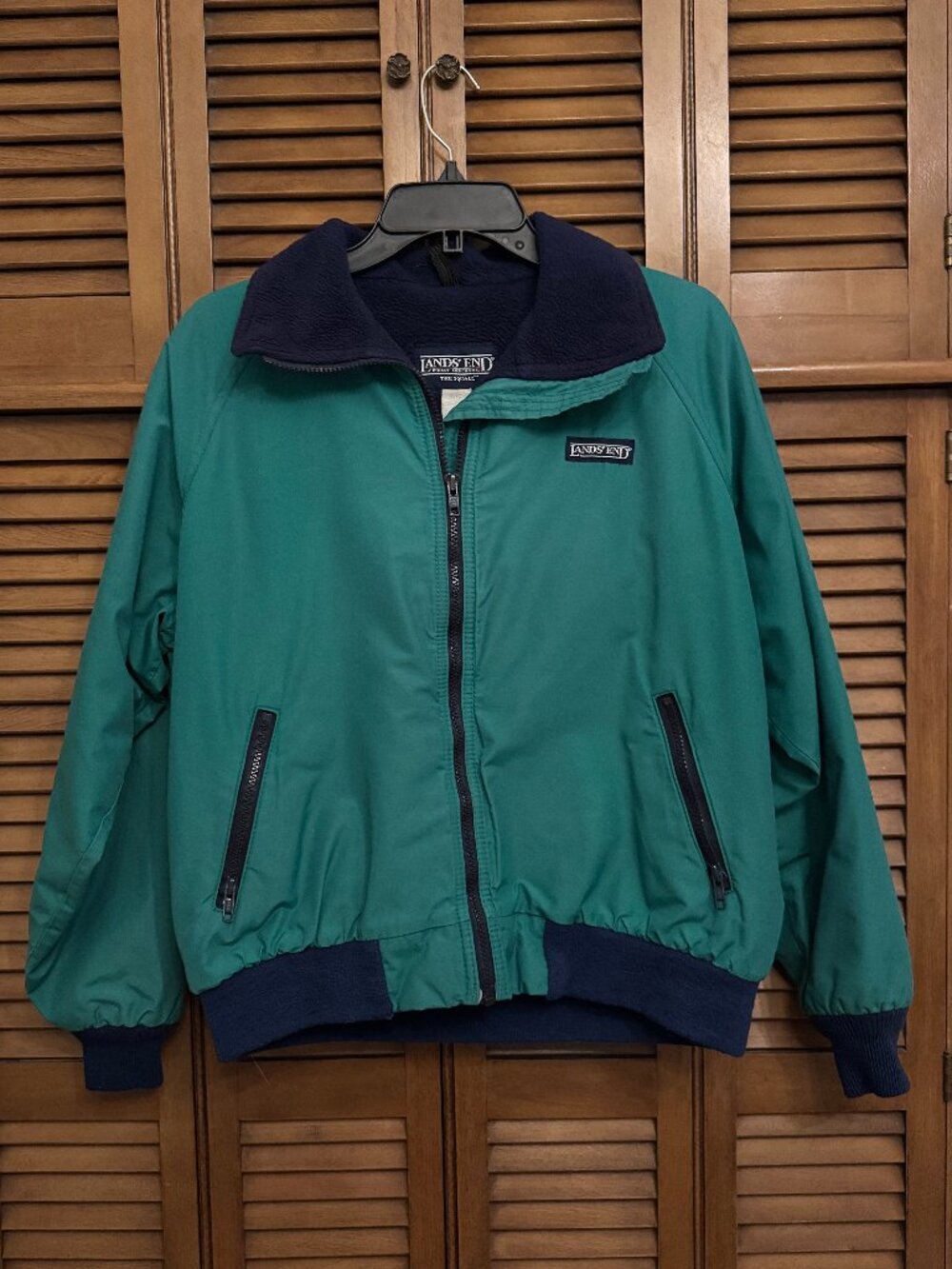 Vintage Lands' End Squall Jacket Size M